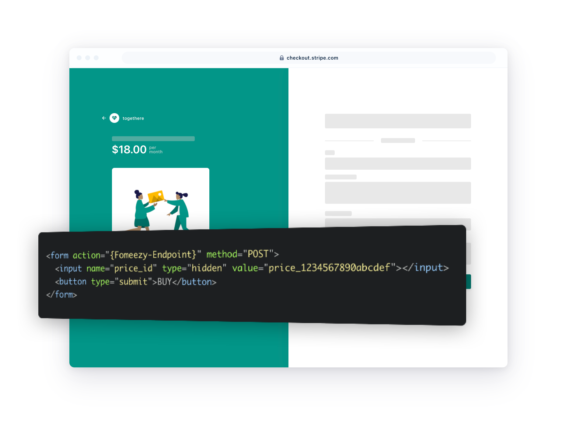 stripe example
